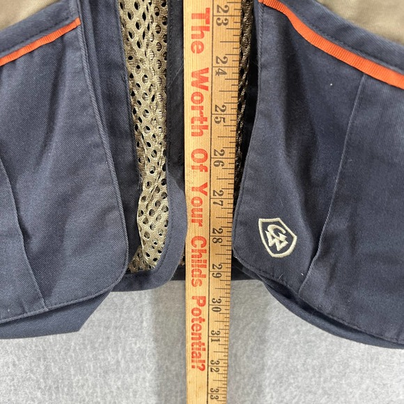 GAME WINNER Vintage Hunting Outdoor Fishing Vest-Mesh-Pockets-Men Small/Medium - Picture 6 of 8